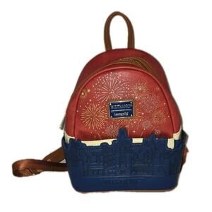 Loungefly Biltmore Estate Asheville Castle Patriotic Mini BackpackRARE exclusive